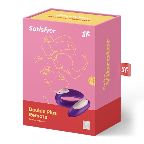 DOUBLE PLUS REMOTE PARTNER VIBRATOR