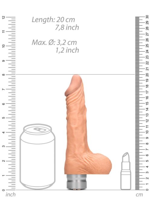 REALISTIC VIBRATING DILDO