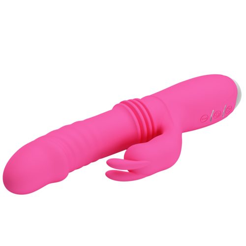 THRUSTING PINK RABBIT VIBRATOR