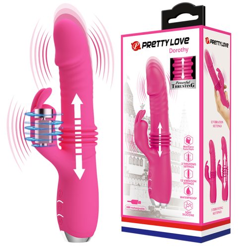 VIBRATING AND THRUSTING VIBRATOR