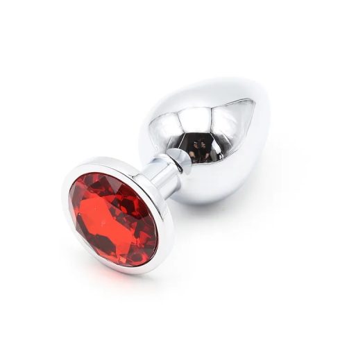 anal plug silver color