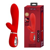 Vibromasseur lapin en silicone souple